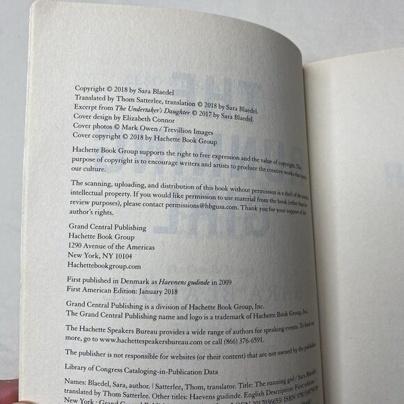 The Running Girl (Louise Rick series) - Paperback  By Blaedel, Sara - VERY GOOD - Picture 5 of 6